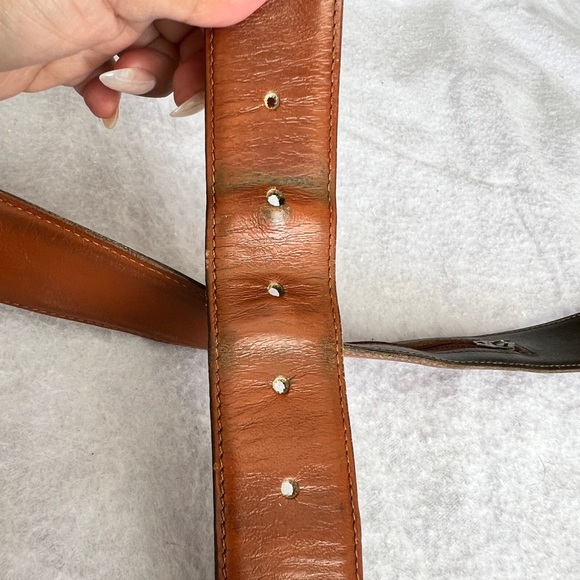 Genuine Leather Belt Size 40 - Picture 3 of 7